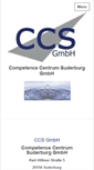 Mobile Screenshot of ccs-institut.de