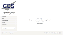 Tablet Screenshot of ccs-institut.de